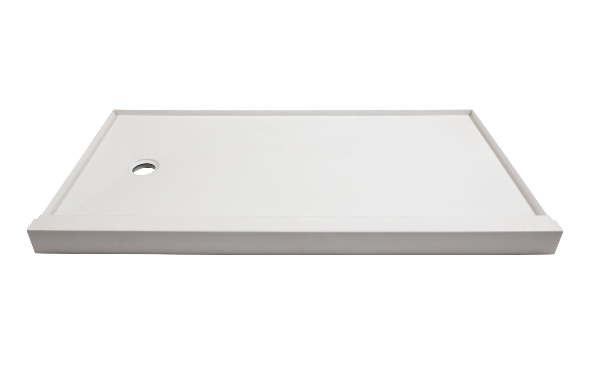 Shower Pan 30x60 Vivid White | La Raj Tile & Marble