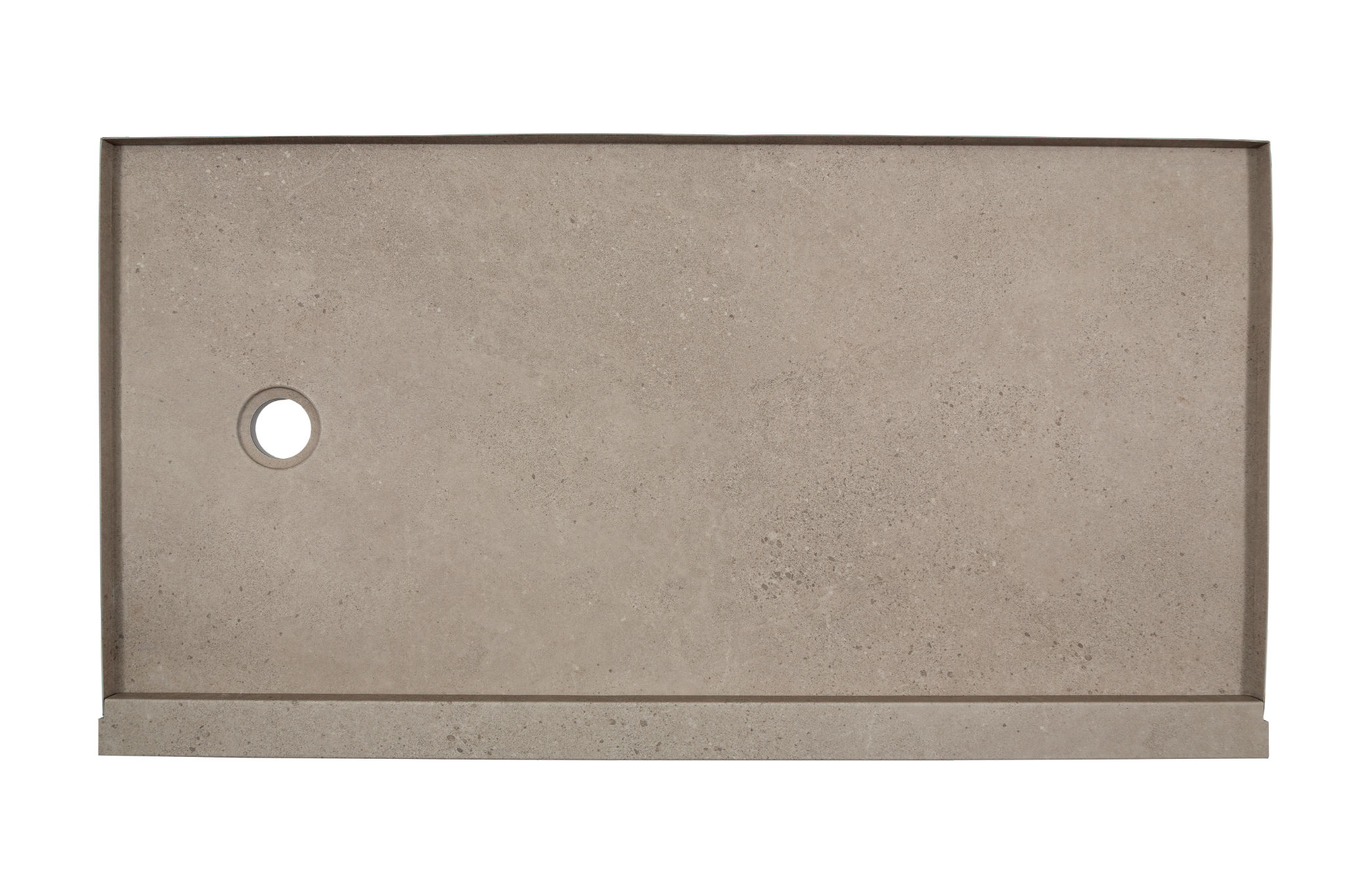 Shower Pan 32x60 Concrete Sand | La Raj Tile & Marble