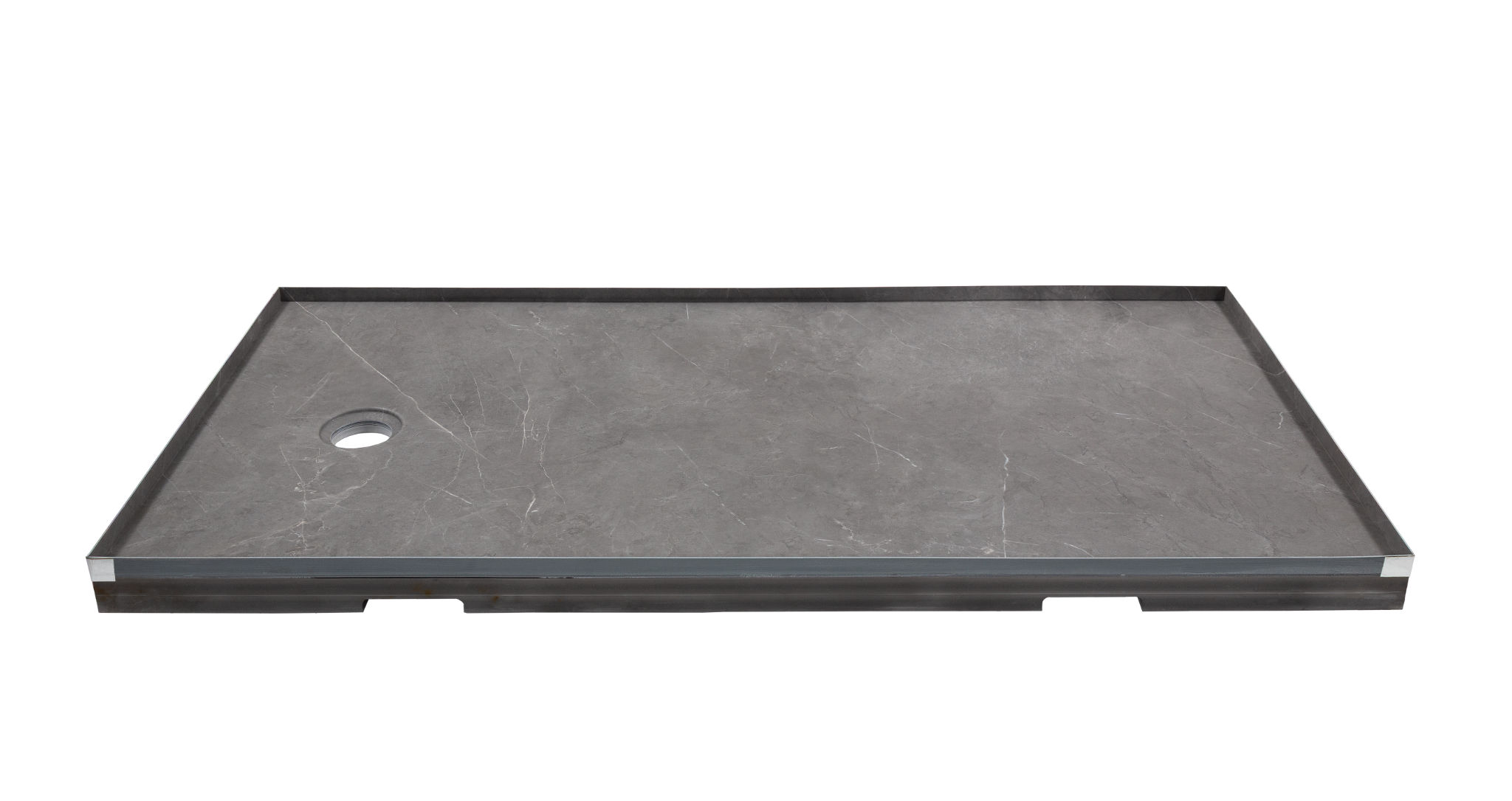 Shower Pan 32x60 Graphite Slate | La Raj Tile & Marble