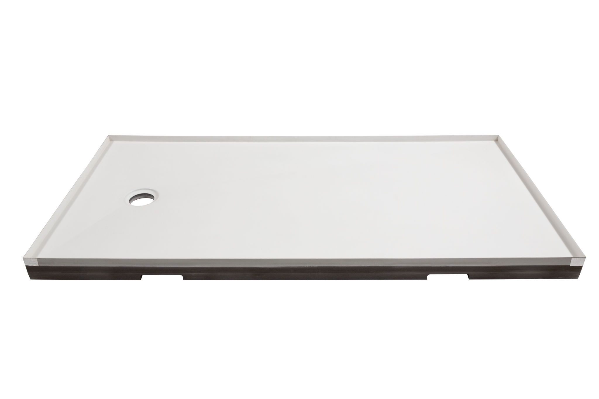 Shower Pan 36x60 Vivid White | La Raj Tile & Marble
