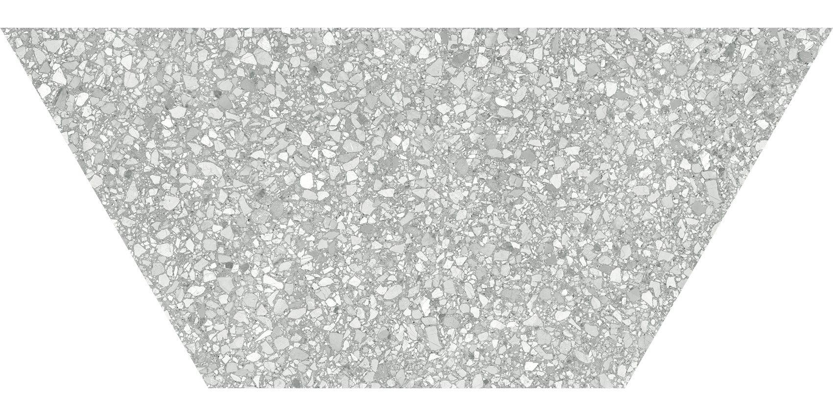 Station 10x24 Ash Half Hexagon | La Raj Tile & Marble