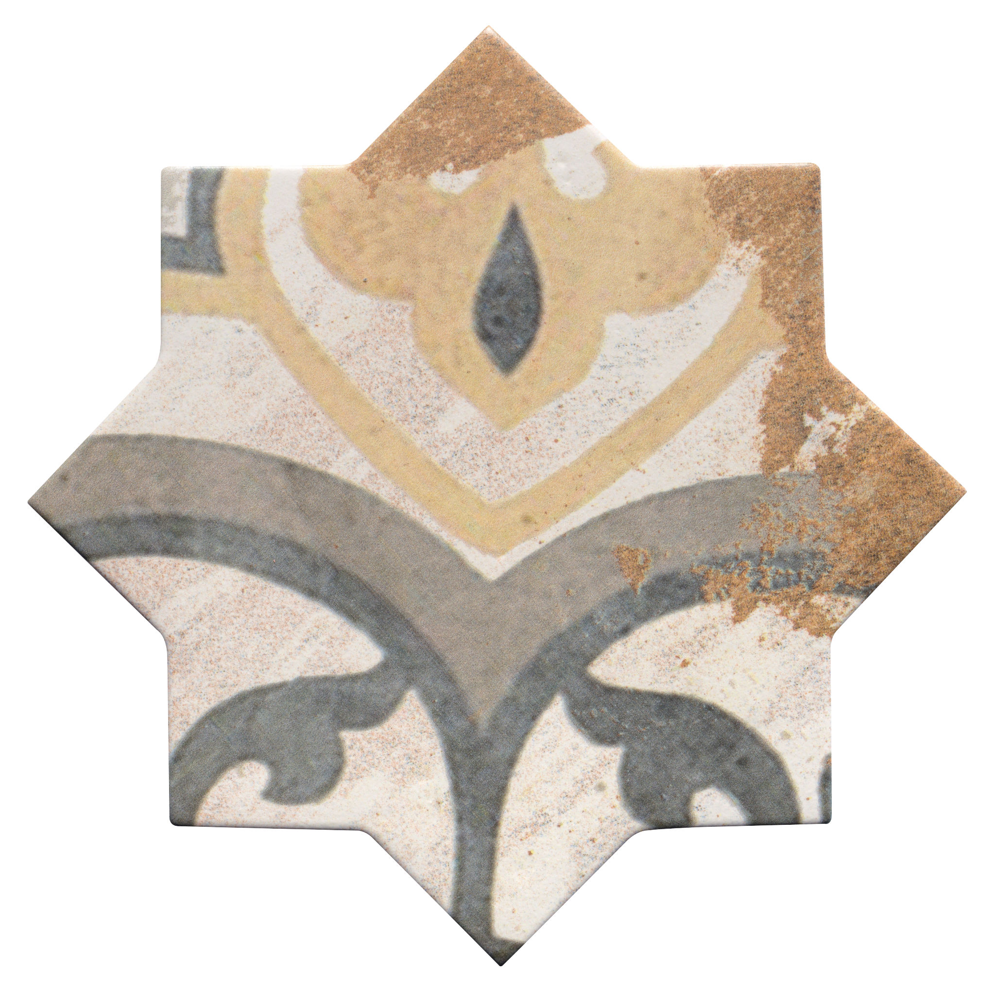 Tuscany 6x6 Star Castle | La Raj Tile & Marble